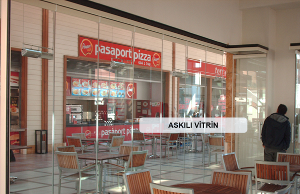 Askılı Vitrin